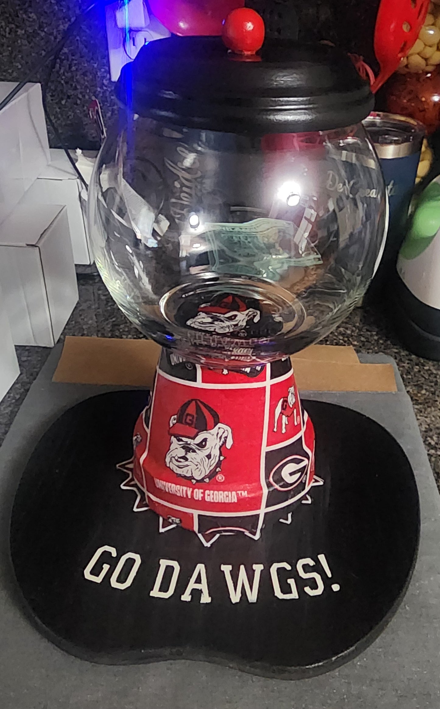 Faux Gumball Machine
