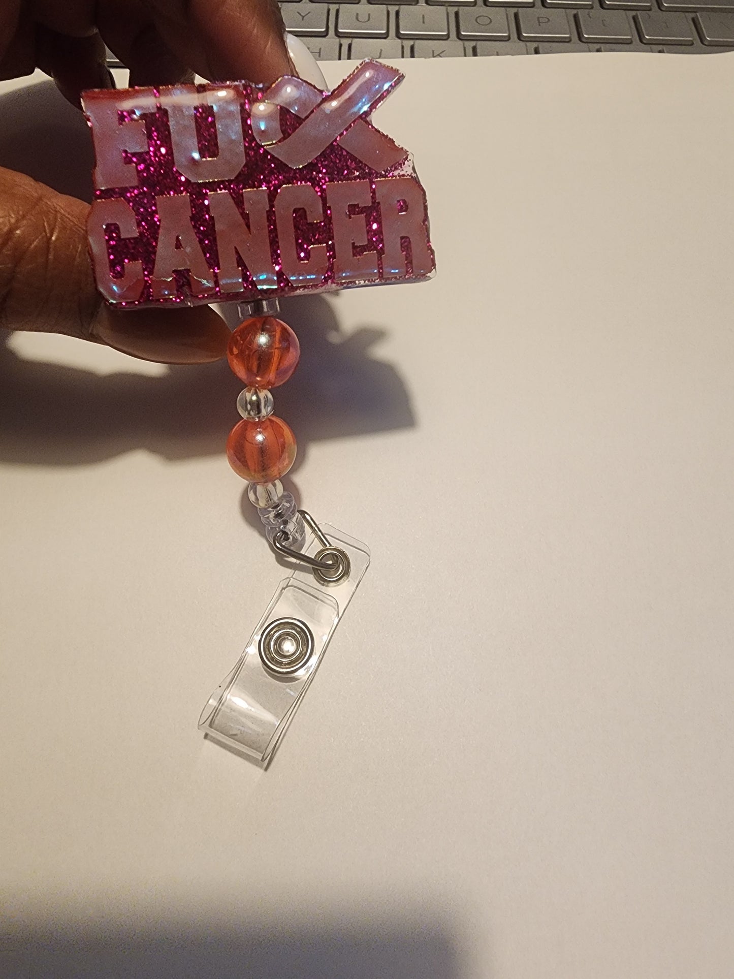Fu*K Cancer Badge Reel