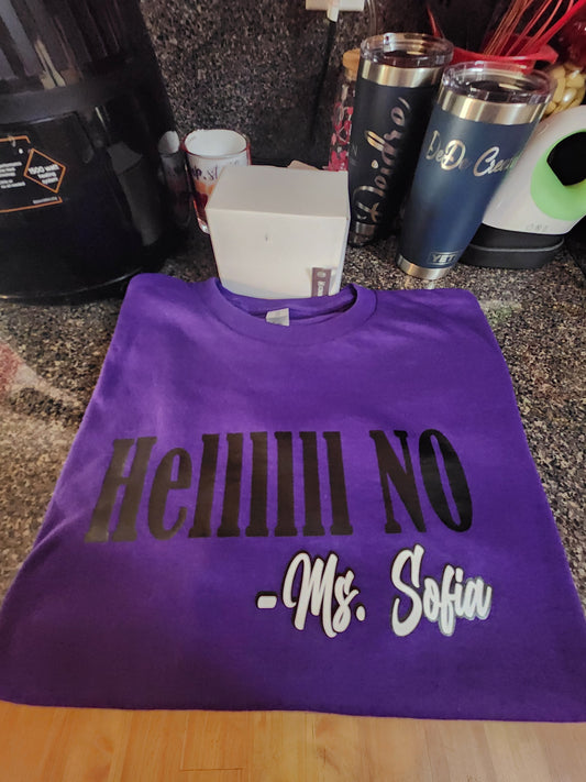 Color Purple inspired tee