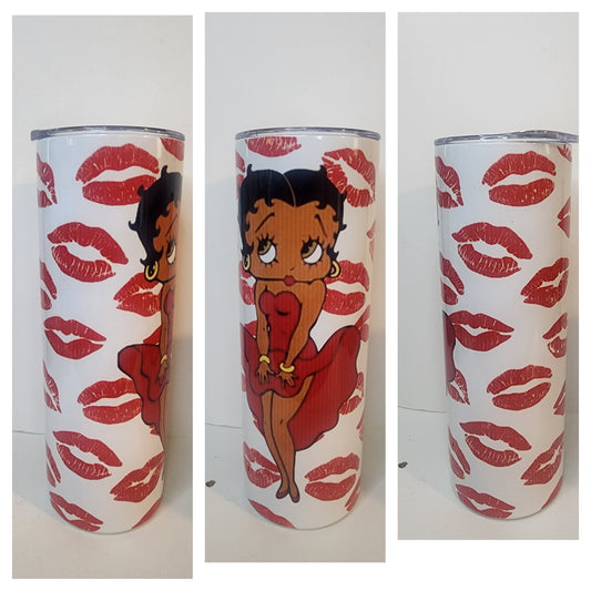 Betty Boop Skinny Tumbler