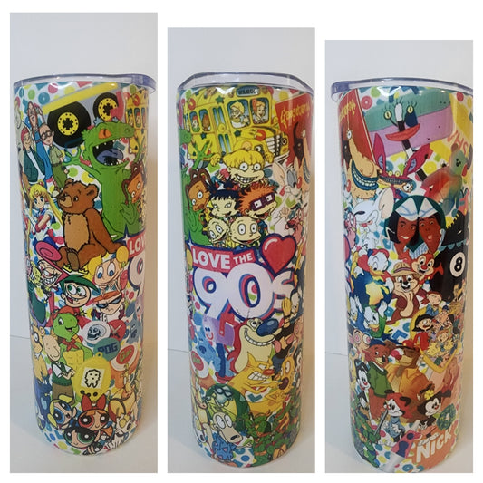 Love the 90s Skinny Tumbler